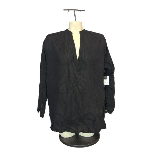O'Neil Black V-Neck Swim Suit Cover Up Size XS - Picture 1 of 5